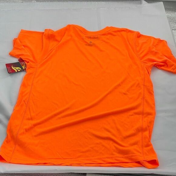D.F.P. Size large bright orange dry fit pullover - Picture 4 of 8